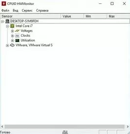 HWMonitor 1.31 x86 Portable скачать